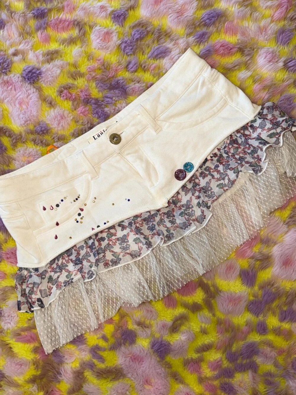 Funky Mini Skirt (one of one!)
